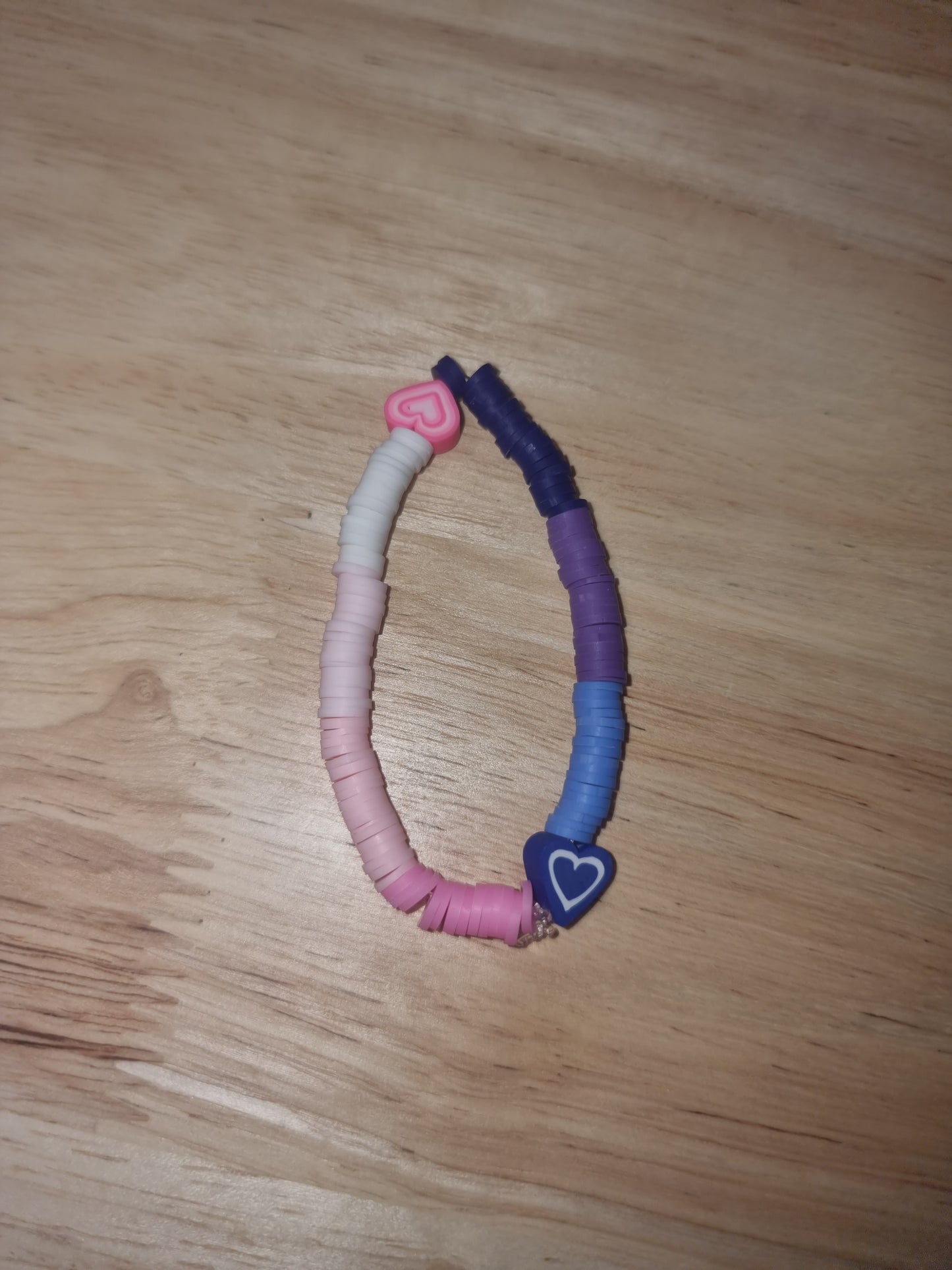 Handmade Clay Bead Bracelet