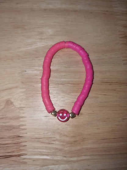 Handmade Clay Bead Bracelet