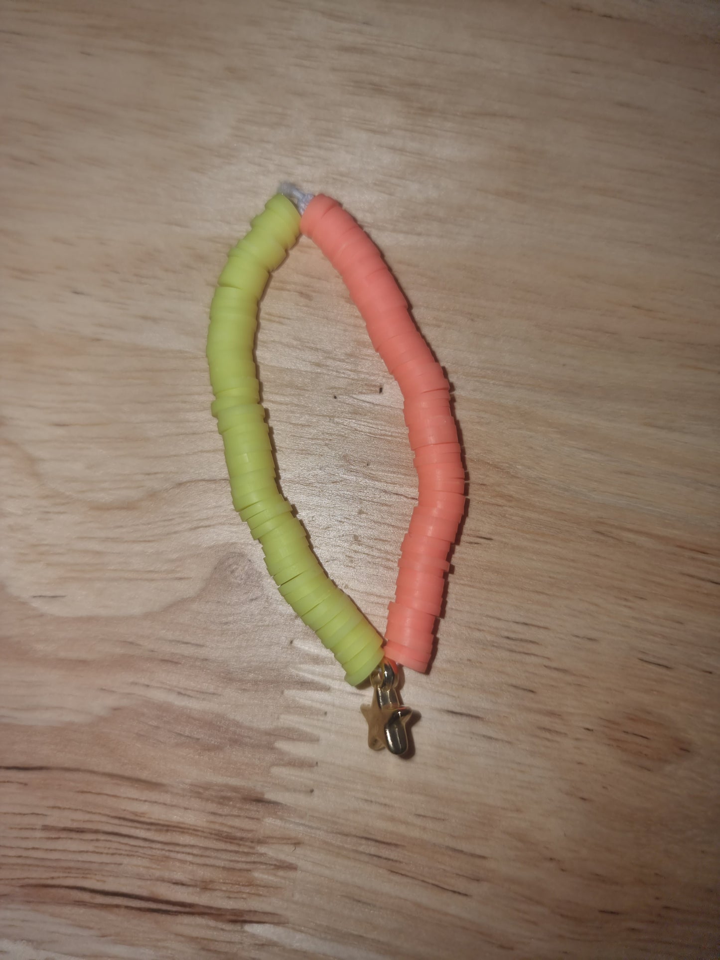 Handmade Clay Bead Bracelet