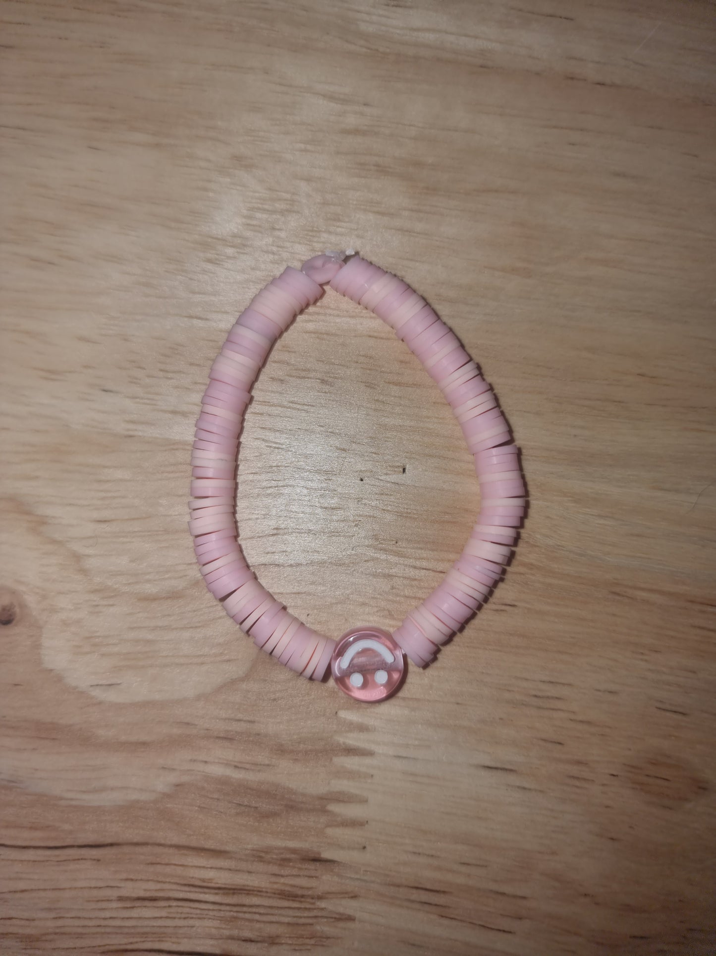 Handmade Clay Bead Bracelet