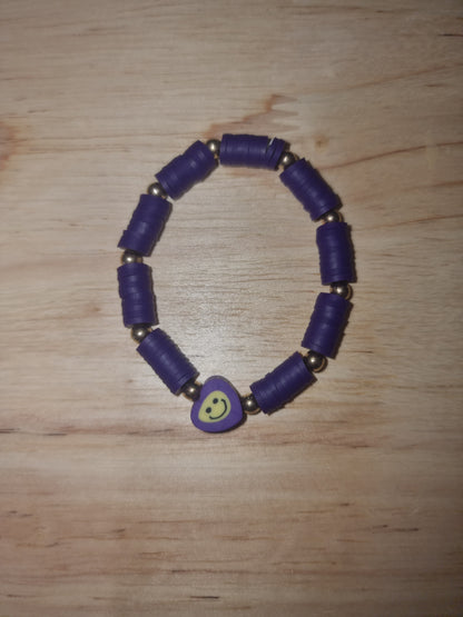 Handmade Clay Bead Bracelet