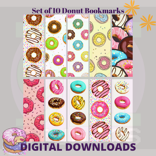 Donut Bookmarks