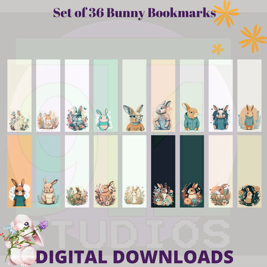 Bunny Bookmarks