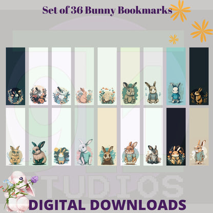 Bunny Bookmarks