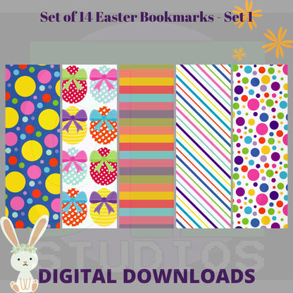 Easter Bookmarks Set 1