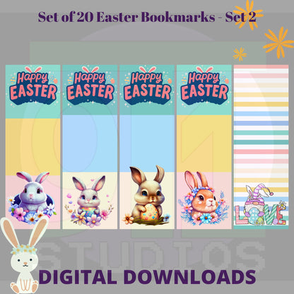 Easter Bookmarks Set 2