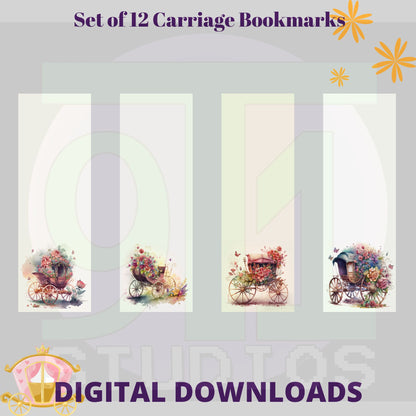 Carriage Bookmarks