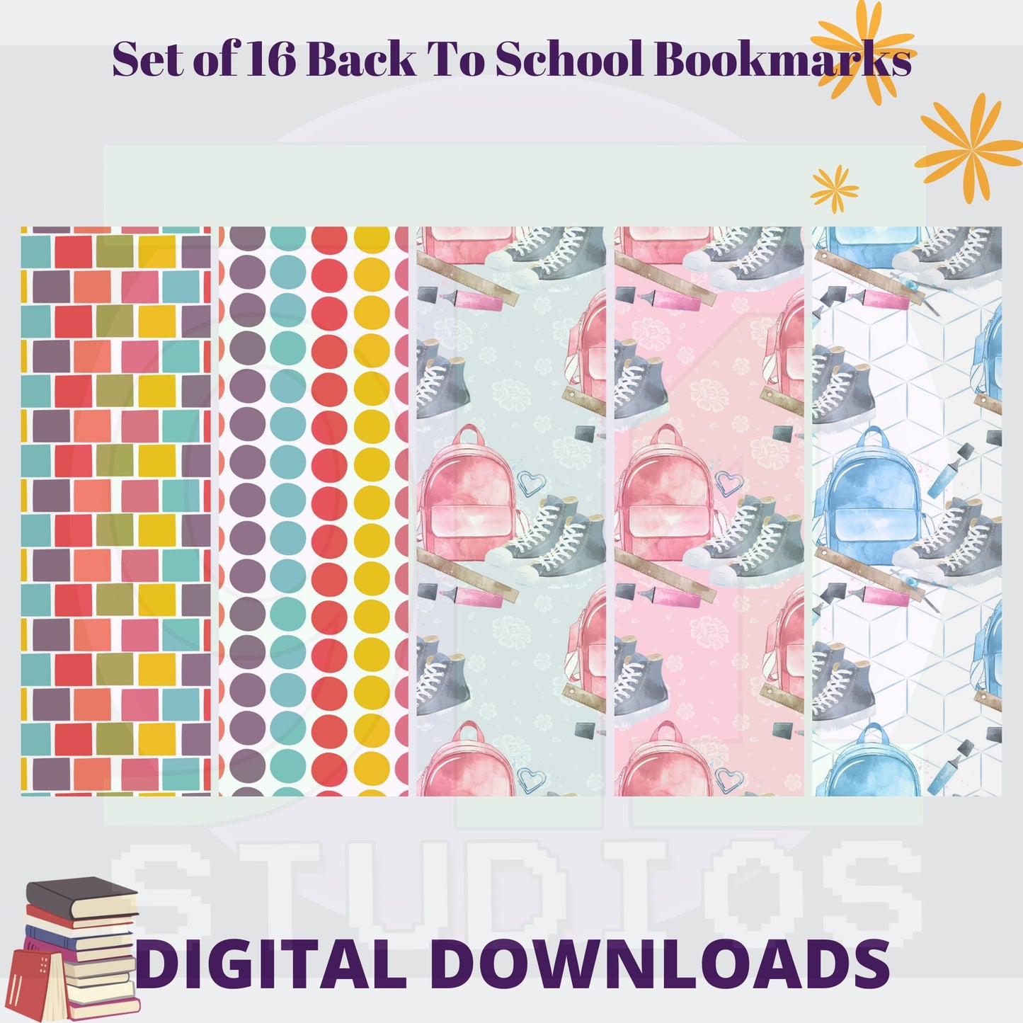 Back To School Bookmarks