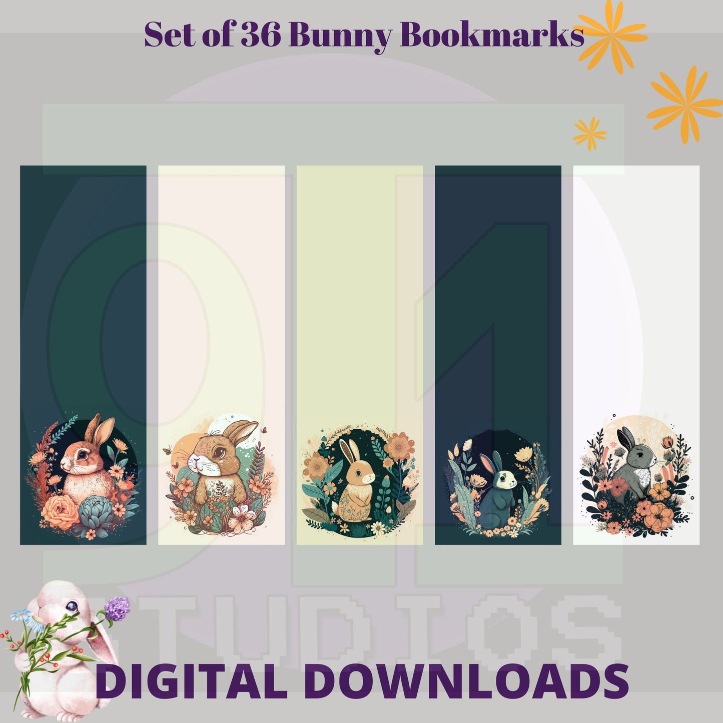 Bunny Bookmarks