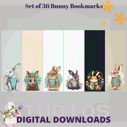 Bunny Bookmarks