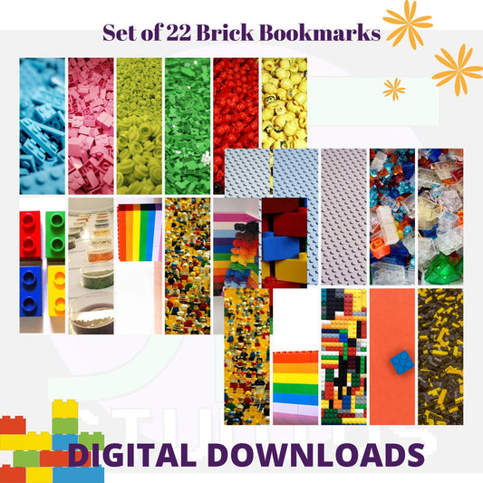 Brick bookmarks